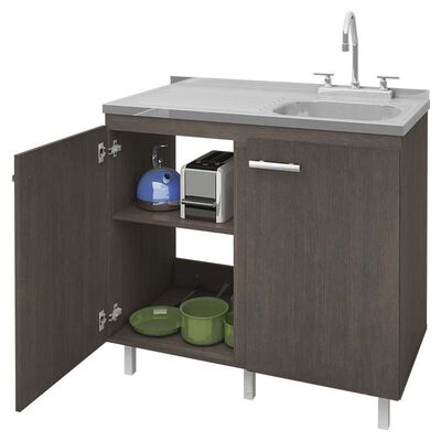 Mueble Lavaplatos Puertas